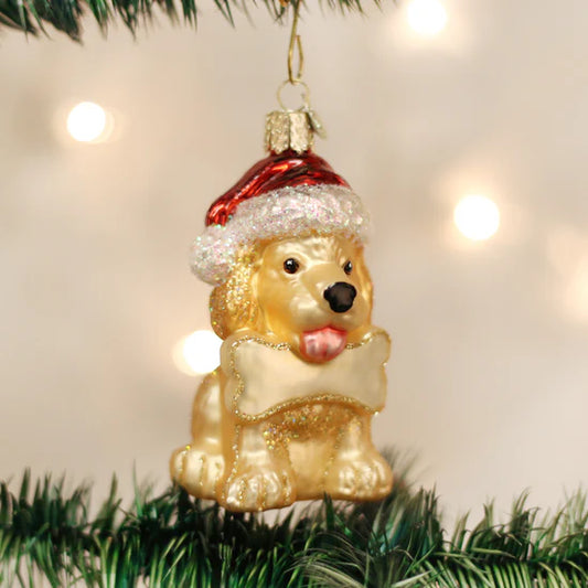 Jolly Pup Ornament