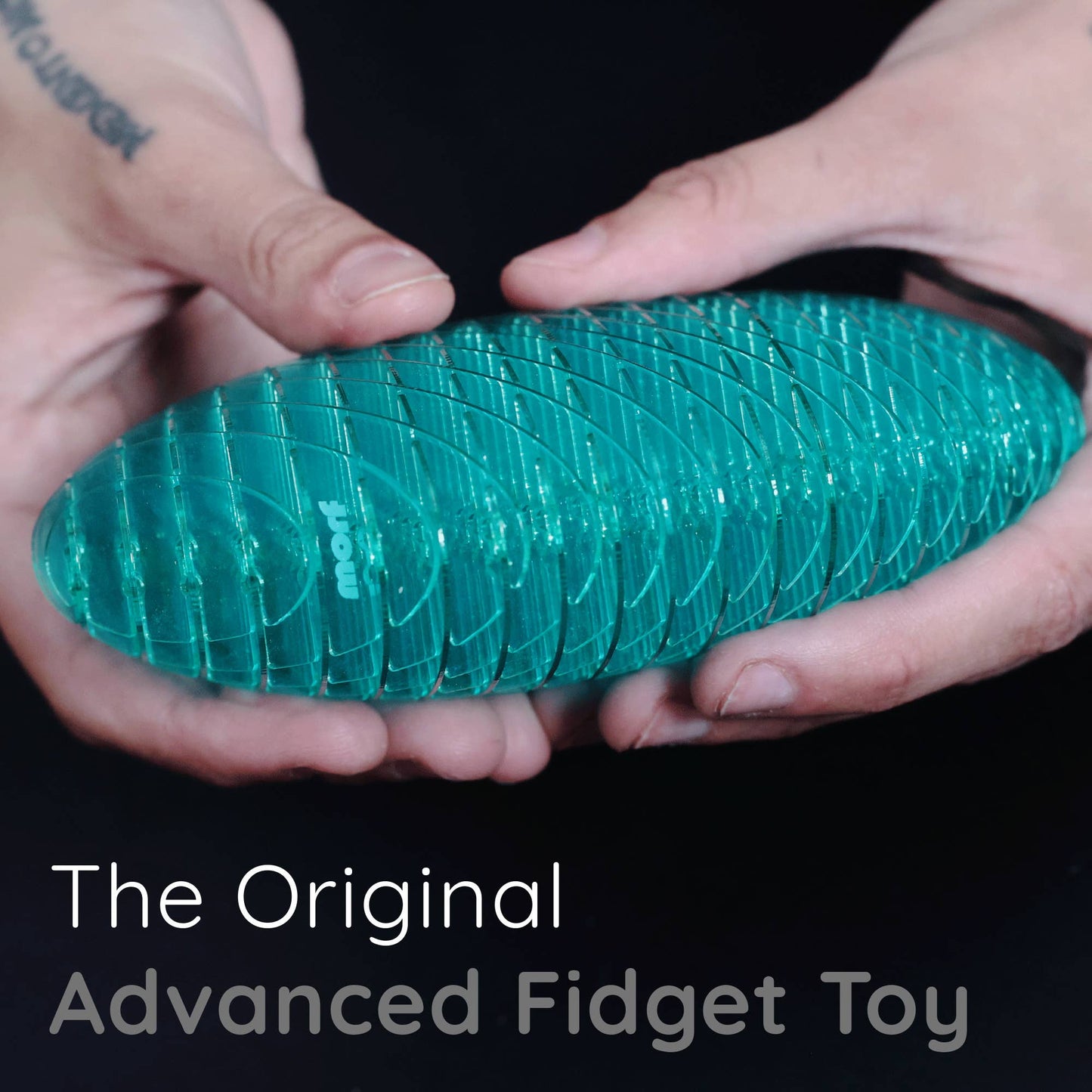 Morf Fidget Worm Blue Big