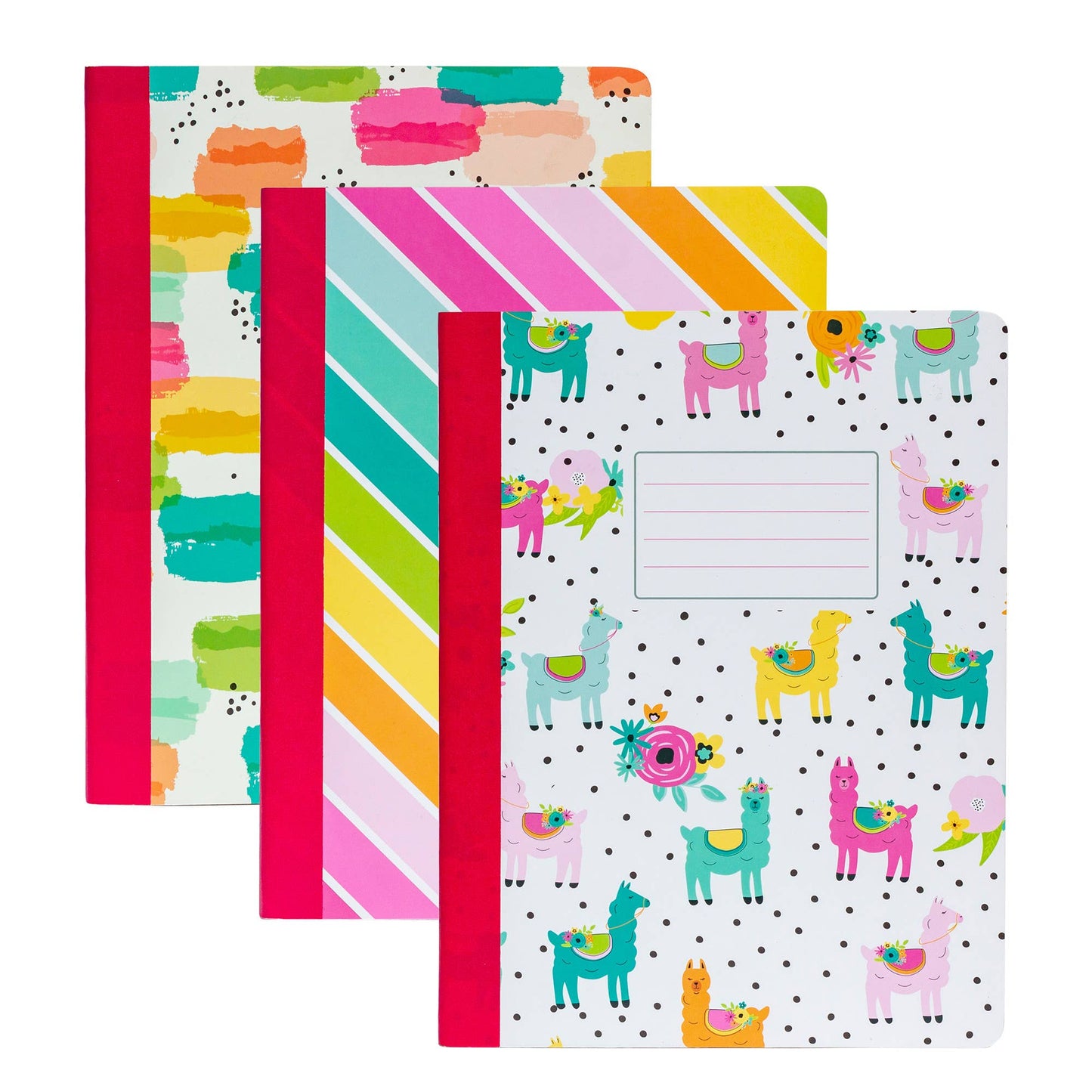 Carpe Diem Composition Books Color Wash