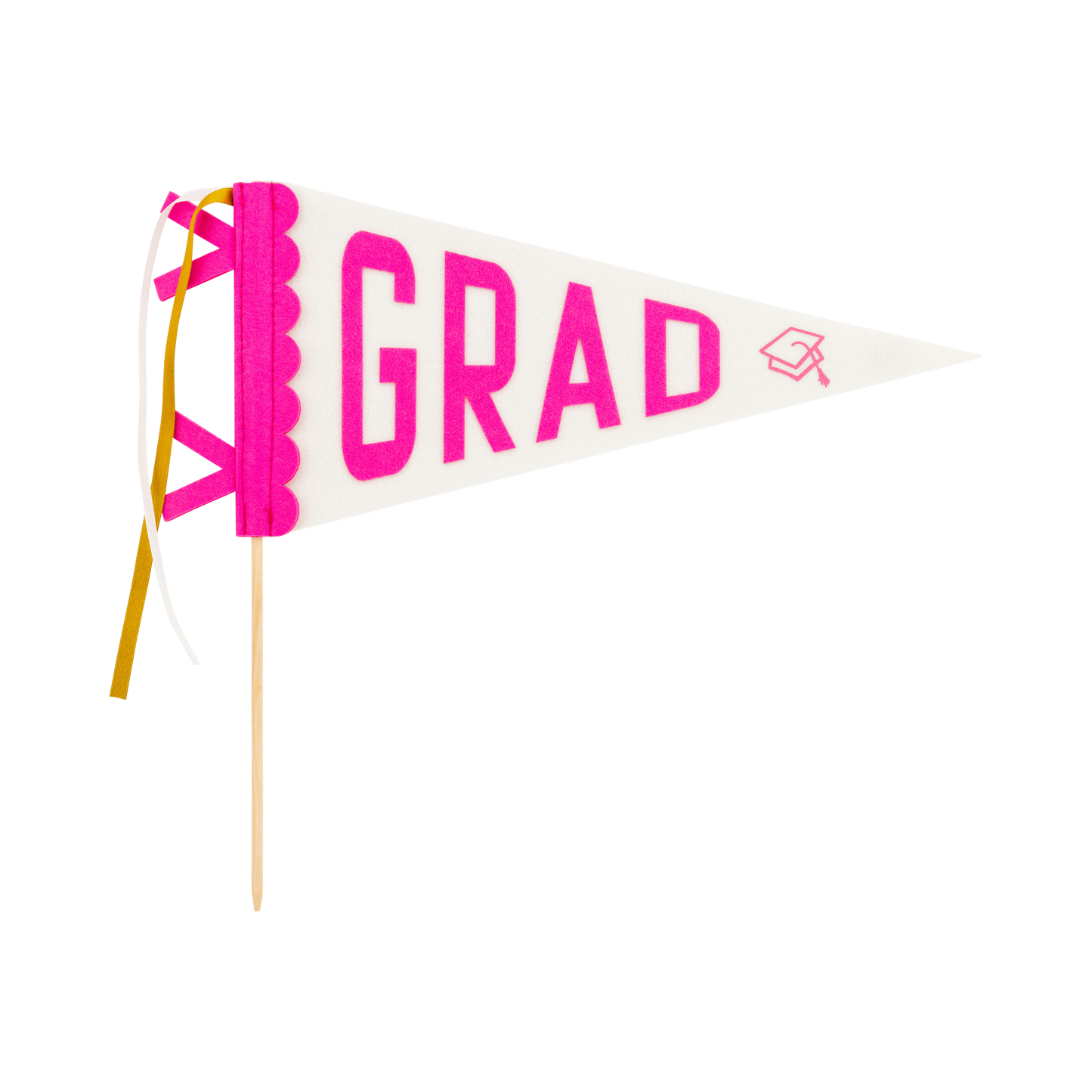 PLHB462 - Pink Grad Felt Pennant Banner