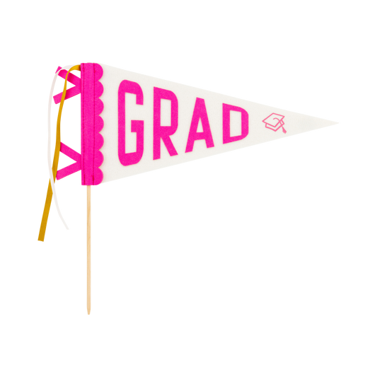 PLHB462 - Pink Grad Felt Pennant Banner