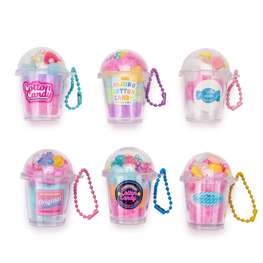 Colorful Cotton Candy Cup Capsule Toy (6pcs/case)