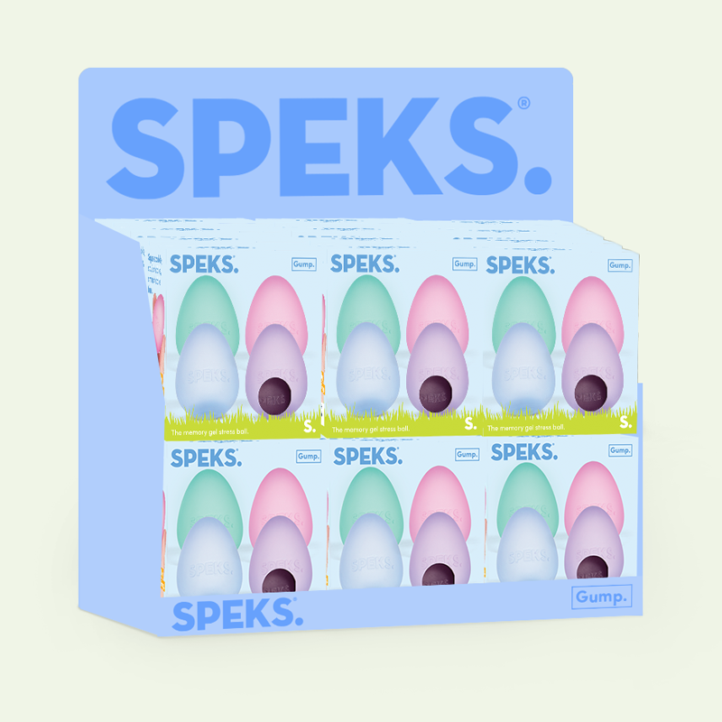 Gump Easter Egg Memory Gel Stress Balls