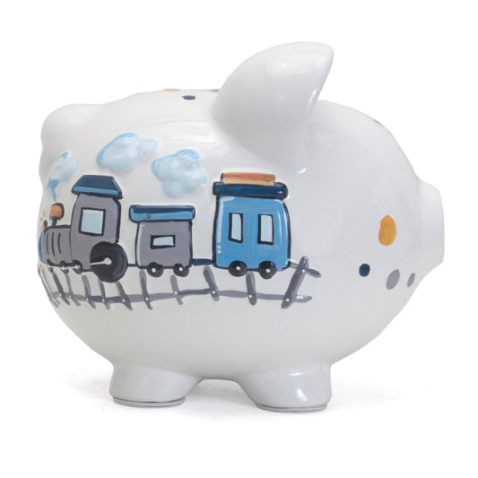 Choo Choo Transportation Pig
