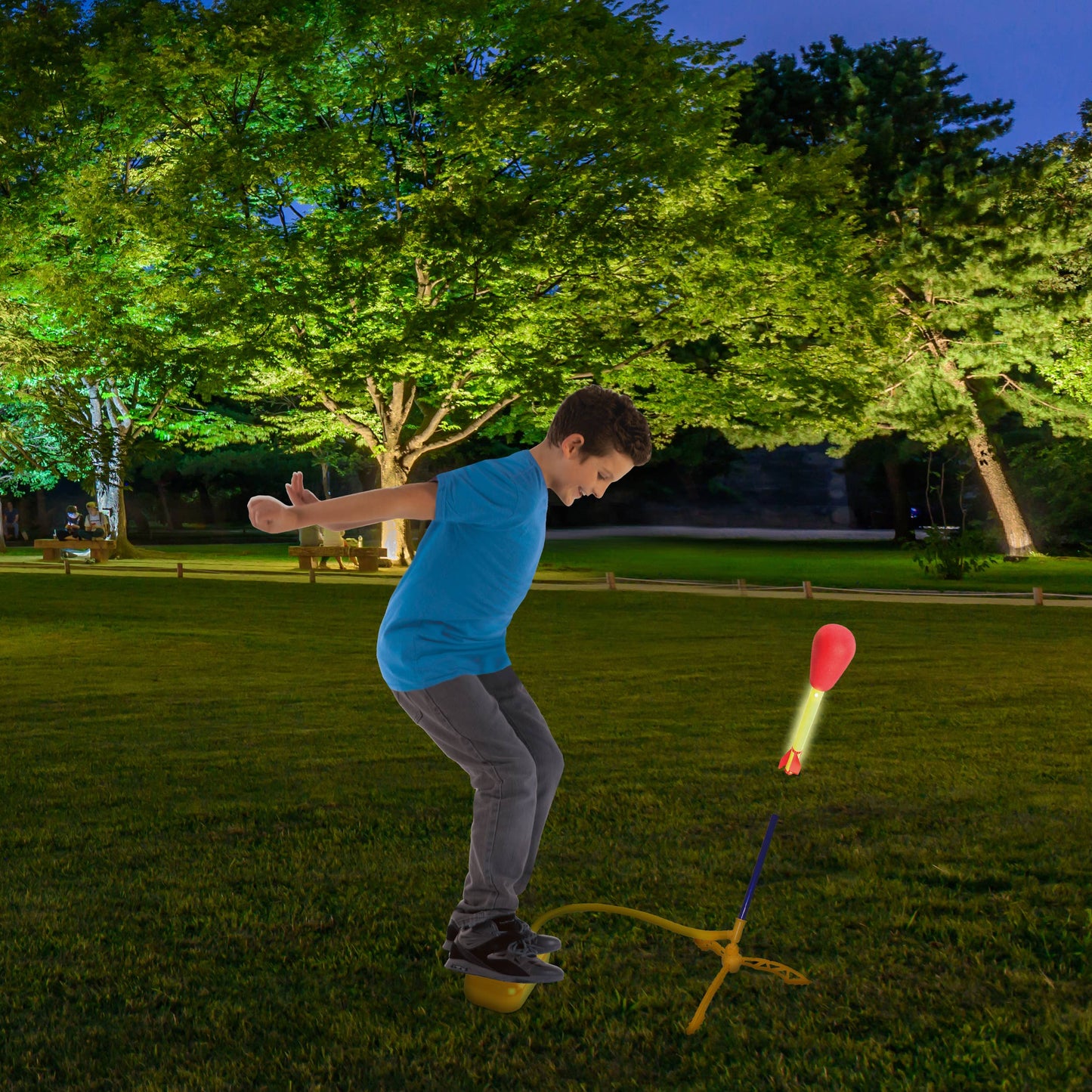 Ultra LED Stomp Rocket Kit - 4 Rockets