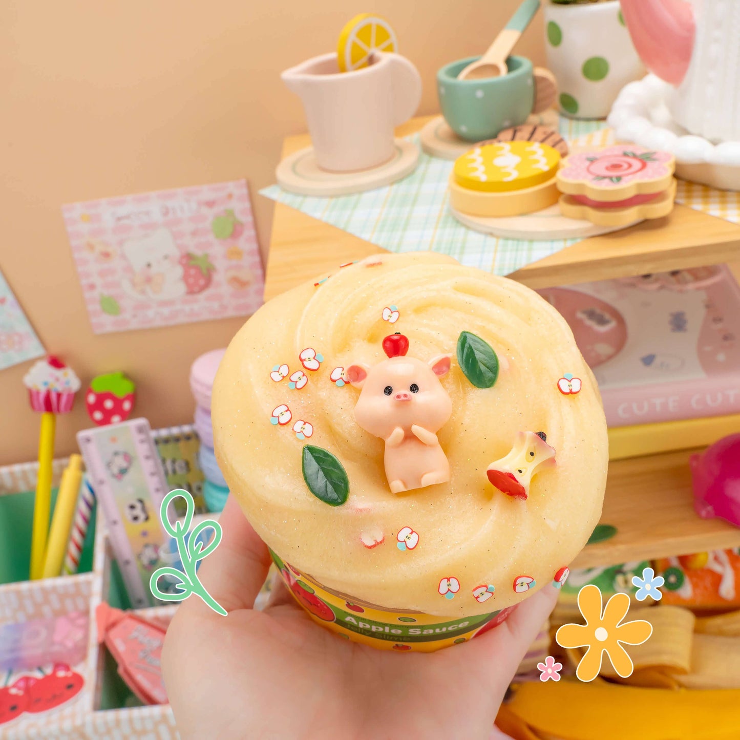 Apple Sauce Jelly Signature Dome™ Slime (4pcs/case)