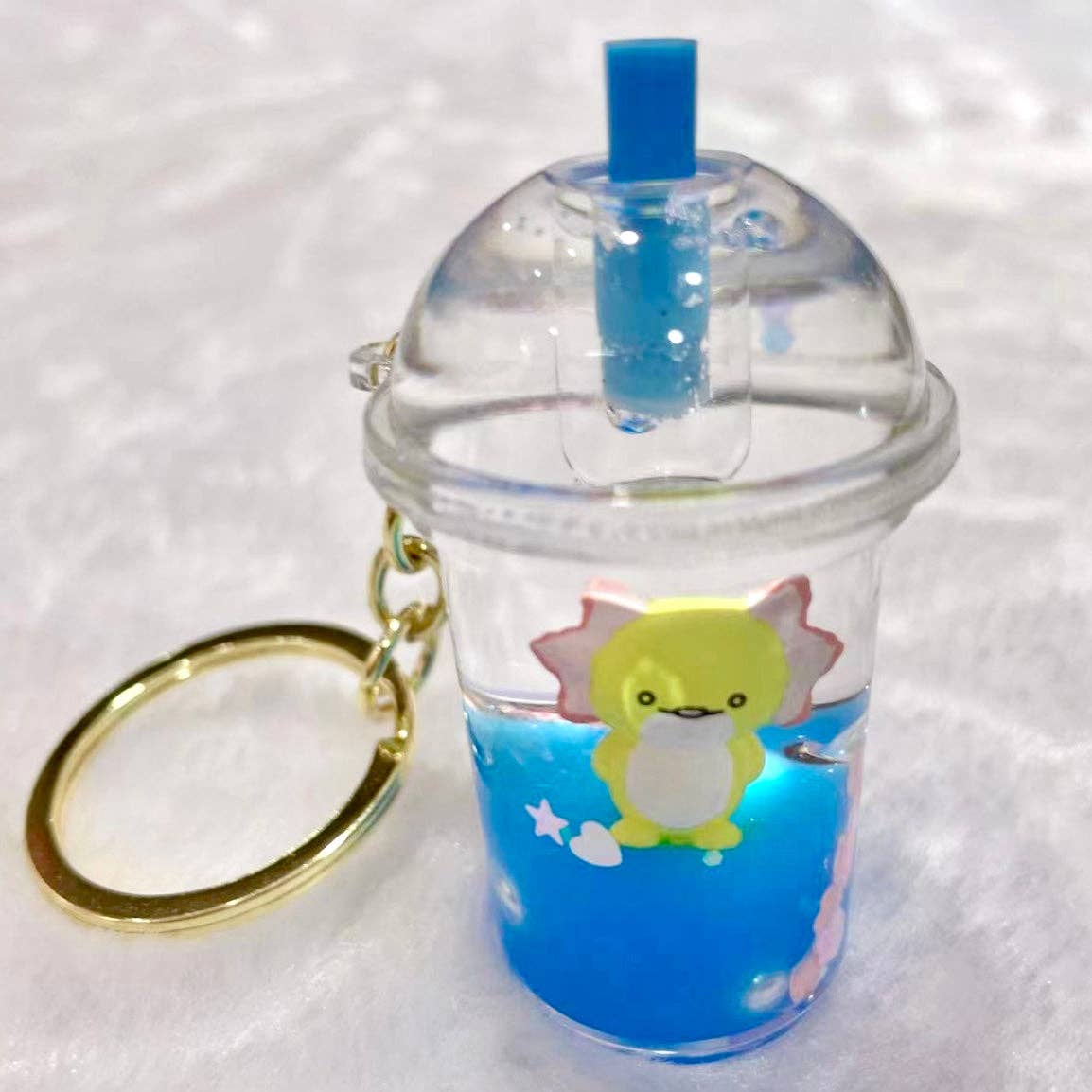 12184 AXOLOTL FLOATY KEY CHARM-12