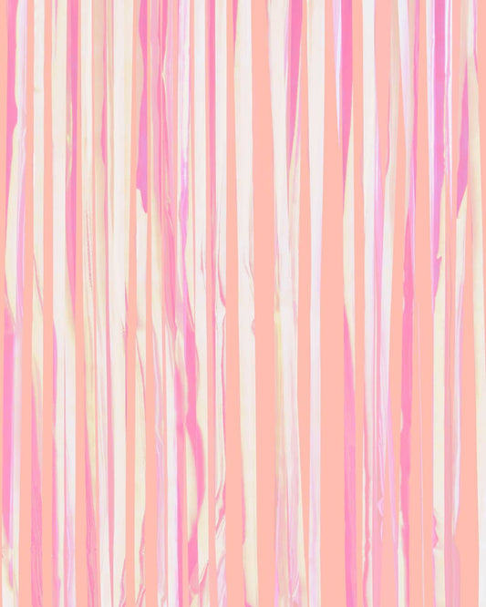 Iridescent Curtain Party Decoration, Birthday Supplies