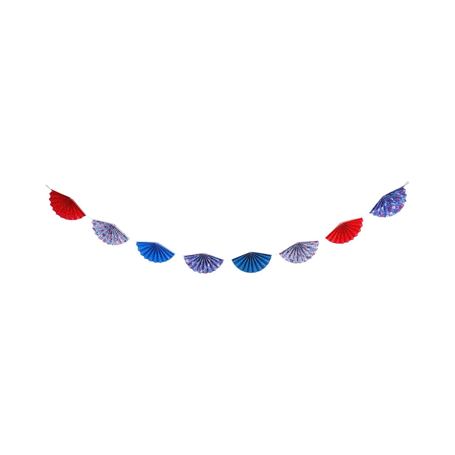 FLA1103 - Floral Americana Bunting Banner