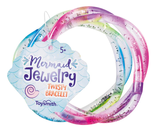 Mermaid Twisty Bracelets, 2-Piece Set, Assorted