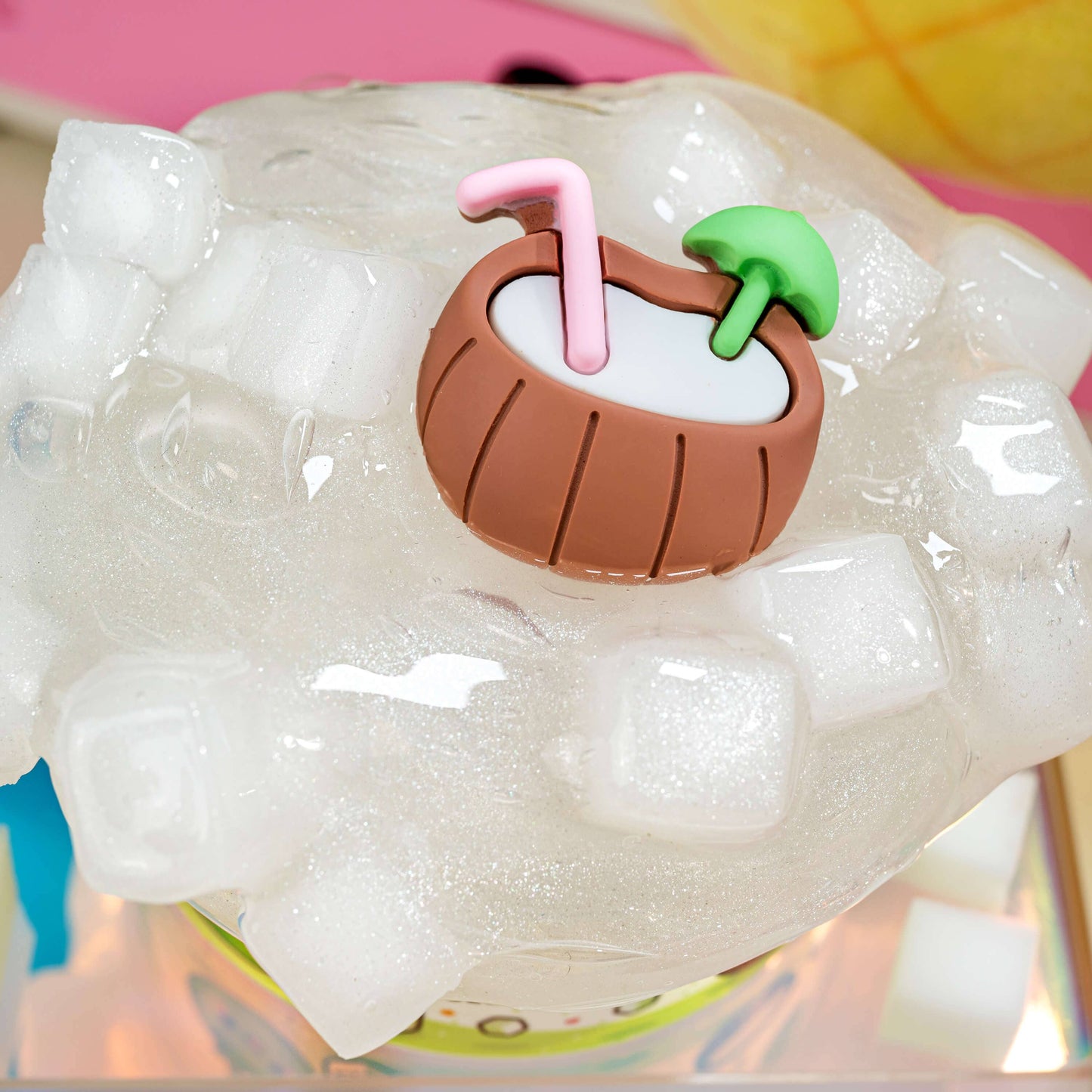 Mogoo Mogoo Coconut Jelly Cube Clear Slime