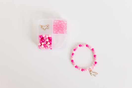 Mini Unicorn Dreams DIY Bracelet Craft Kit, Birthday Favor