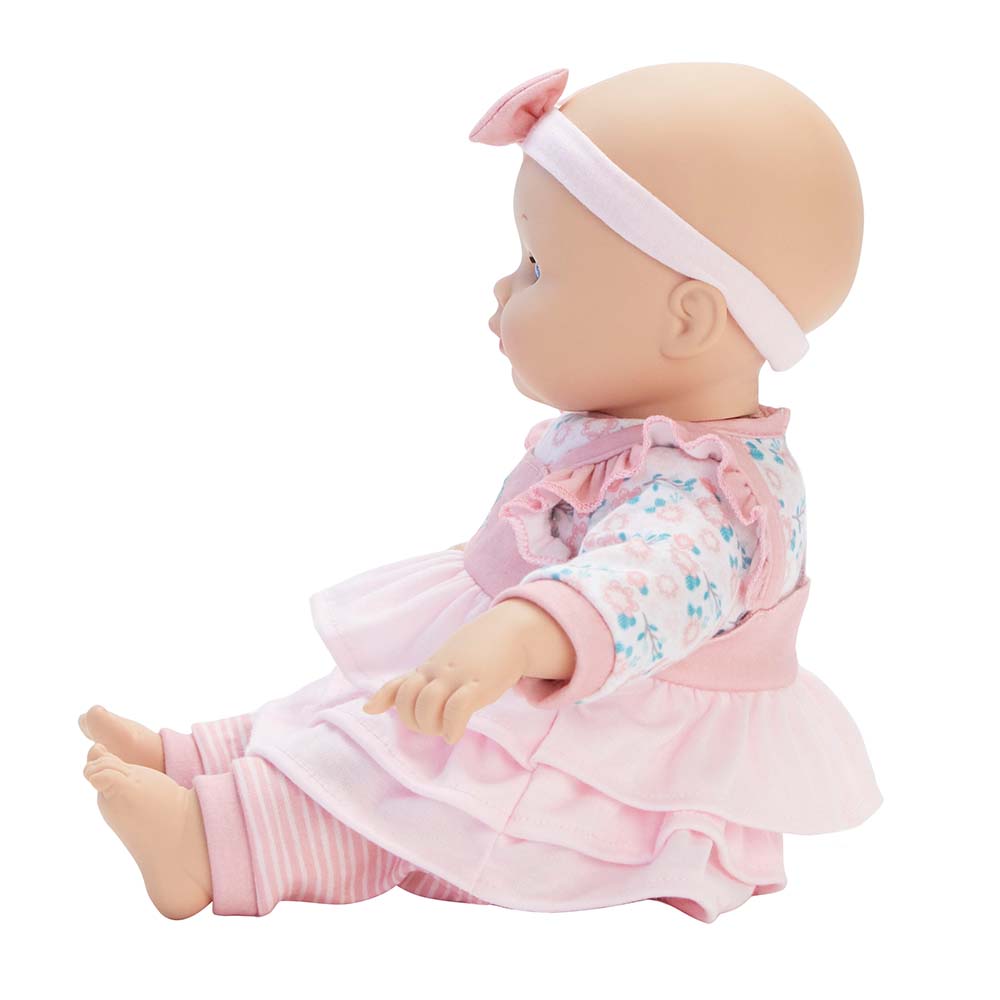 Baby Cuddles Pink Floral Light Skin Tone