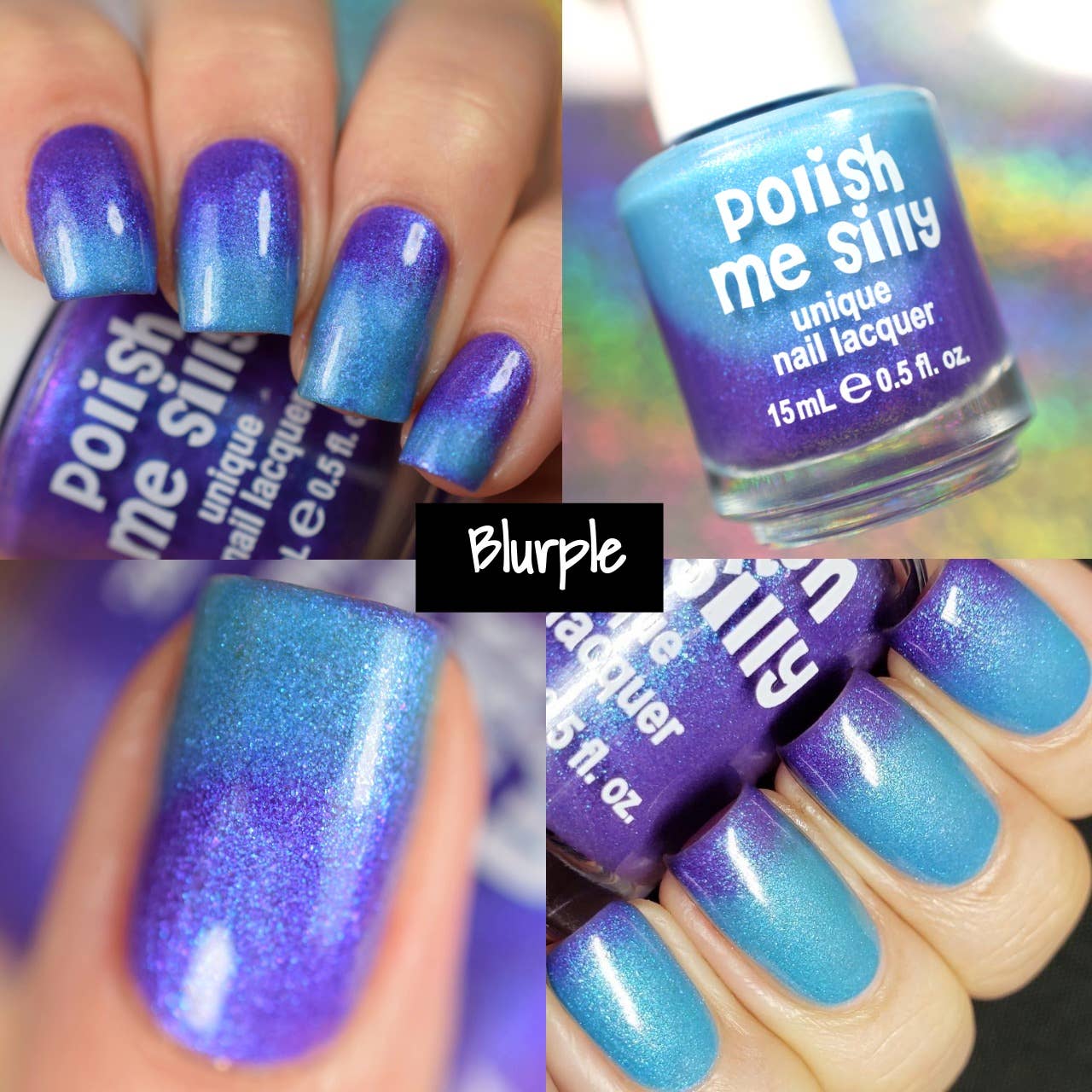 Blurple - Neon POP Thermal Color Changing Blue Purple N