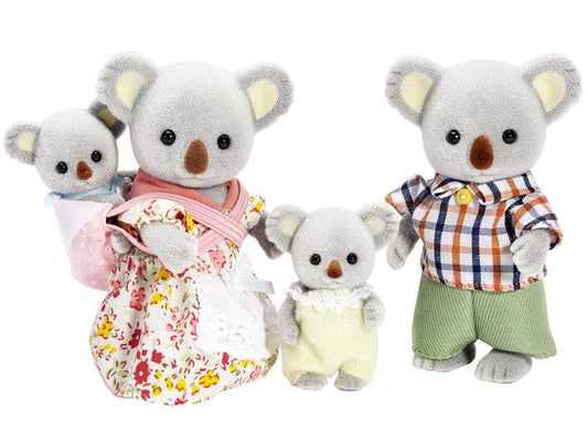 Calico Critters Outback Koala Family, 4 Collectible Figures
