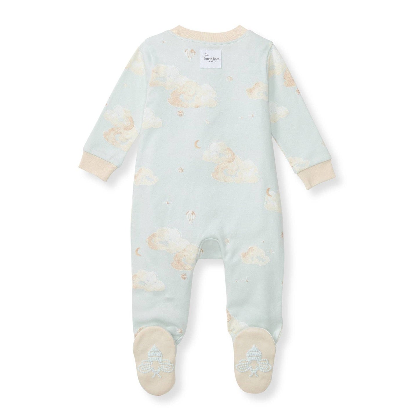 Good Night Sky Organic Cotton Sleep & Play - Ice Flow