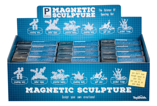 Project Blueprint Magnetic Sculpture, Desk Toy, Fidget