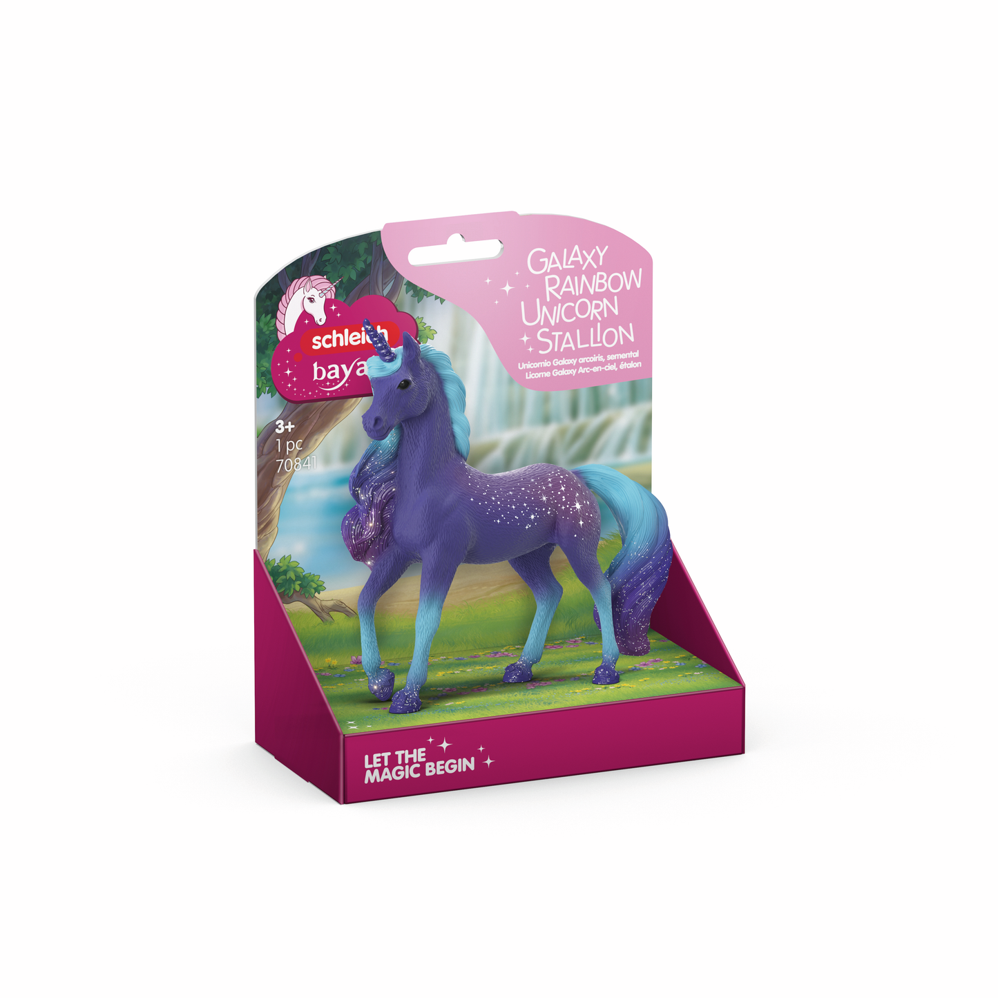 Galaxy Unicorn Stallion L-Pack Animal Toy Figurine