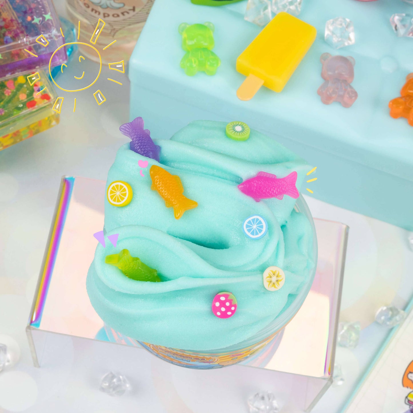 Tropical Fish Jelly Creme Slime