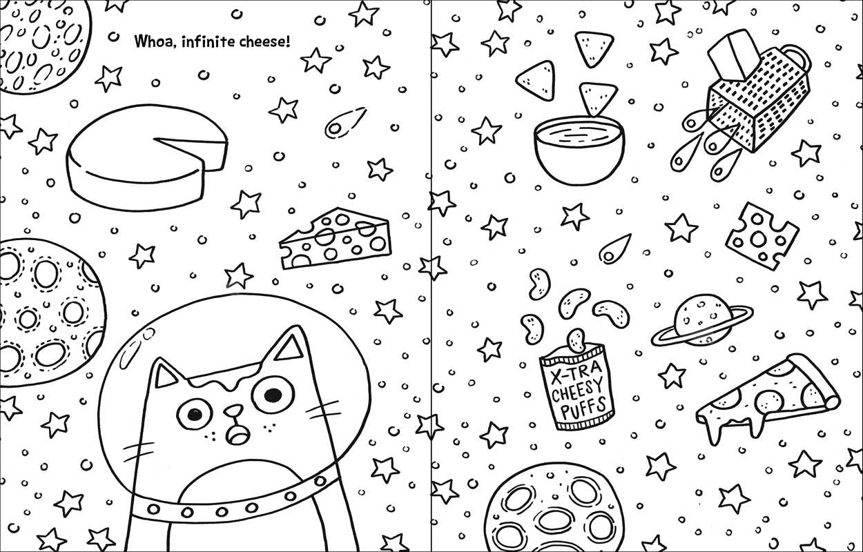 Crayola: Colorful Cats And Snacks (A Crayola Coloring Glitter Sticker Activity Book for Kids) by BuzzPop
