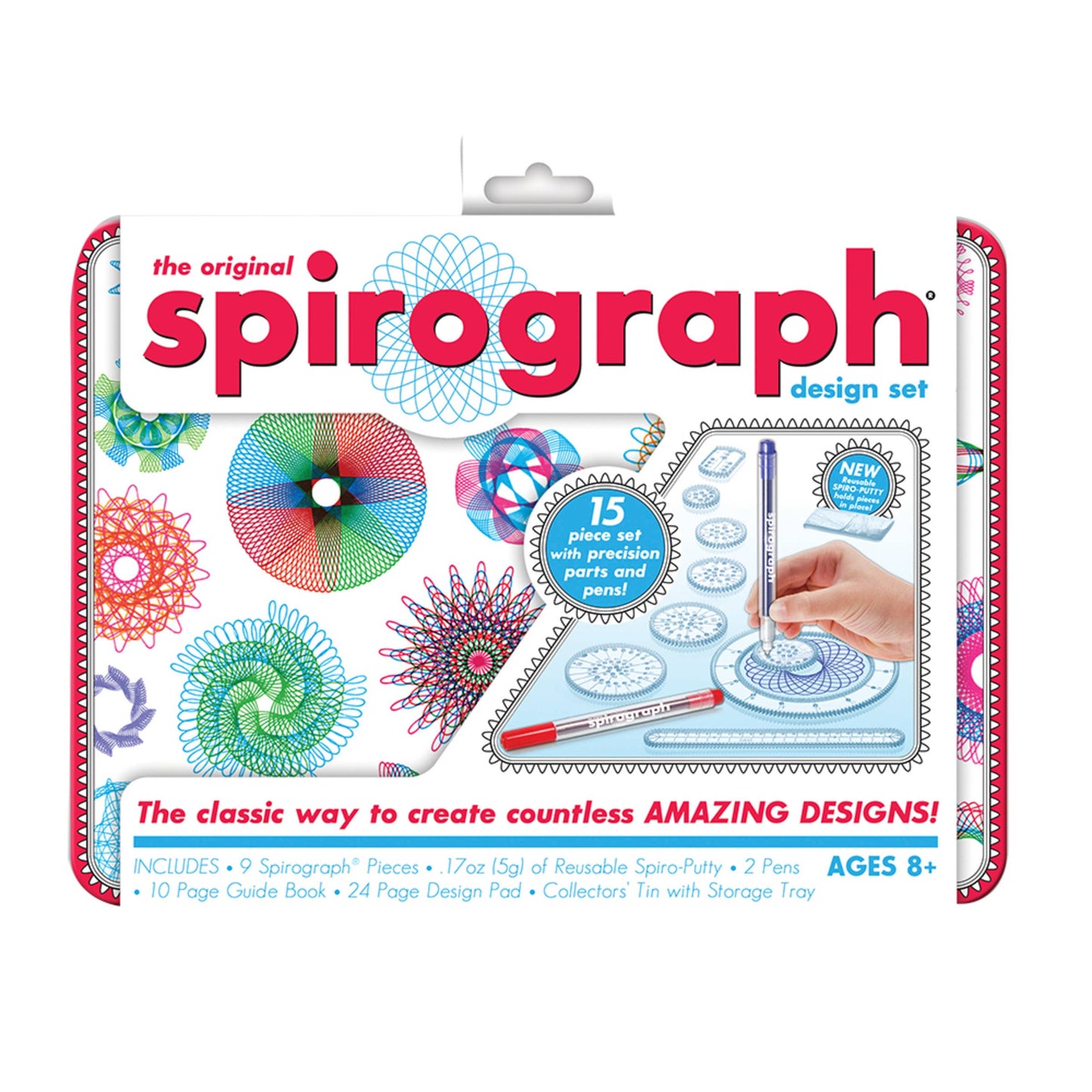 Spirograph Design Set Collectors Tin – Arts and Crafts