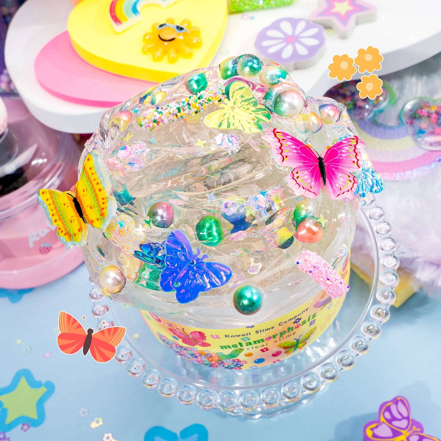 Metamorphosis Putty Clear Slime (4pcs/case)