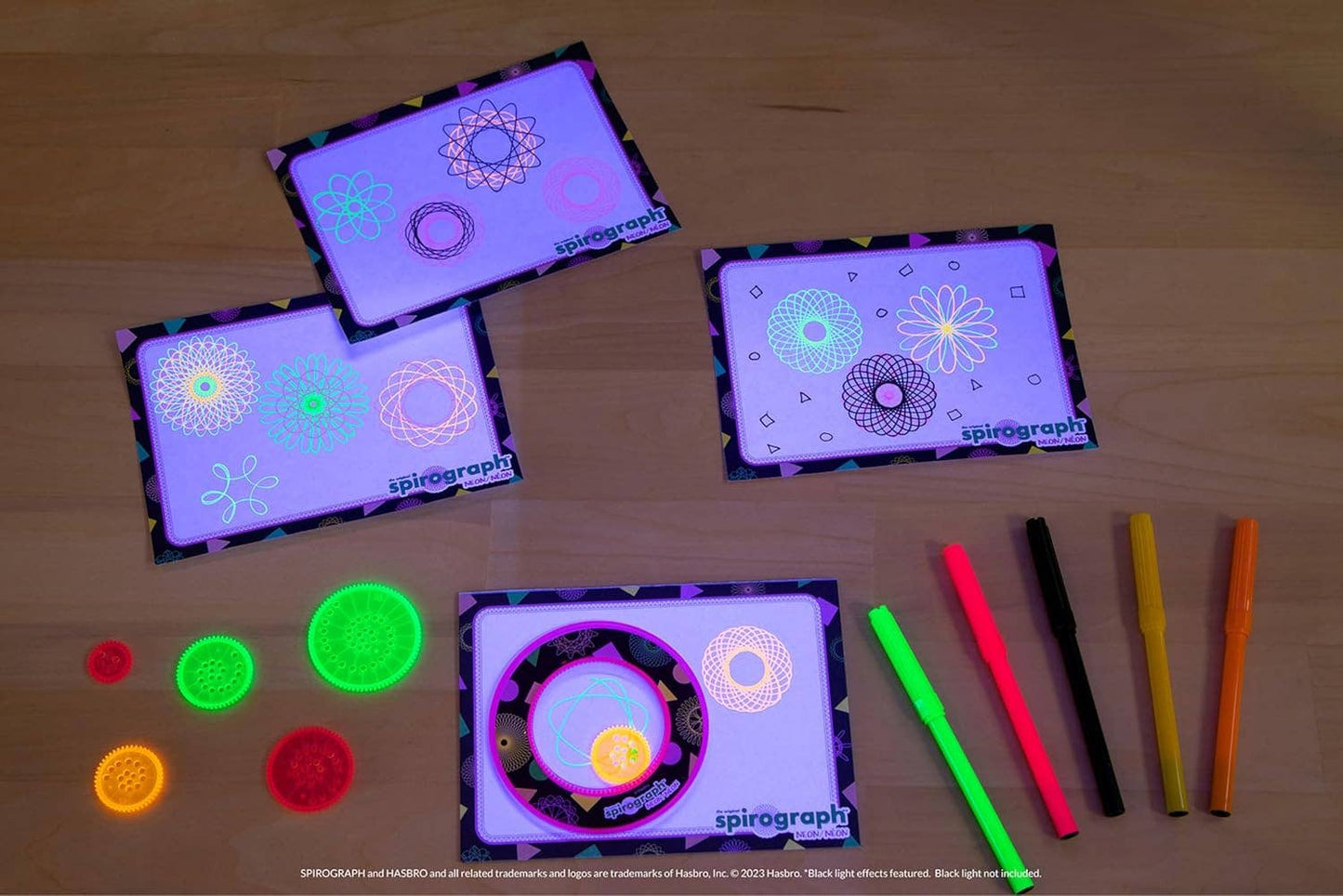 Spirograph - Neon - Art and Craft Kit for Kids