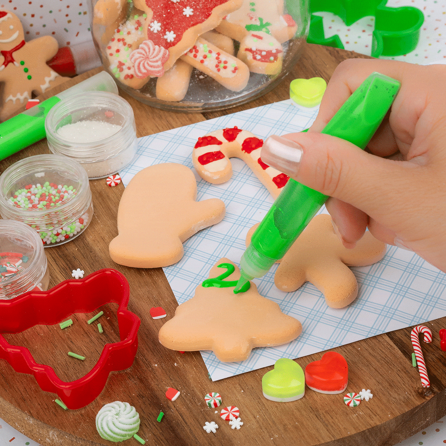 Play & Display Sugar Cookie Deco Dough Set (6pcs/case)