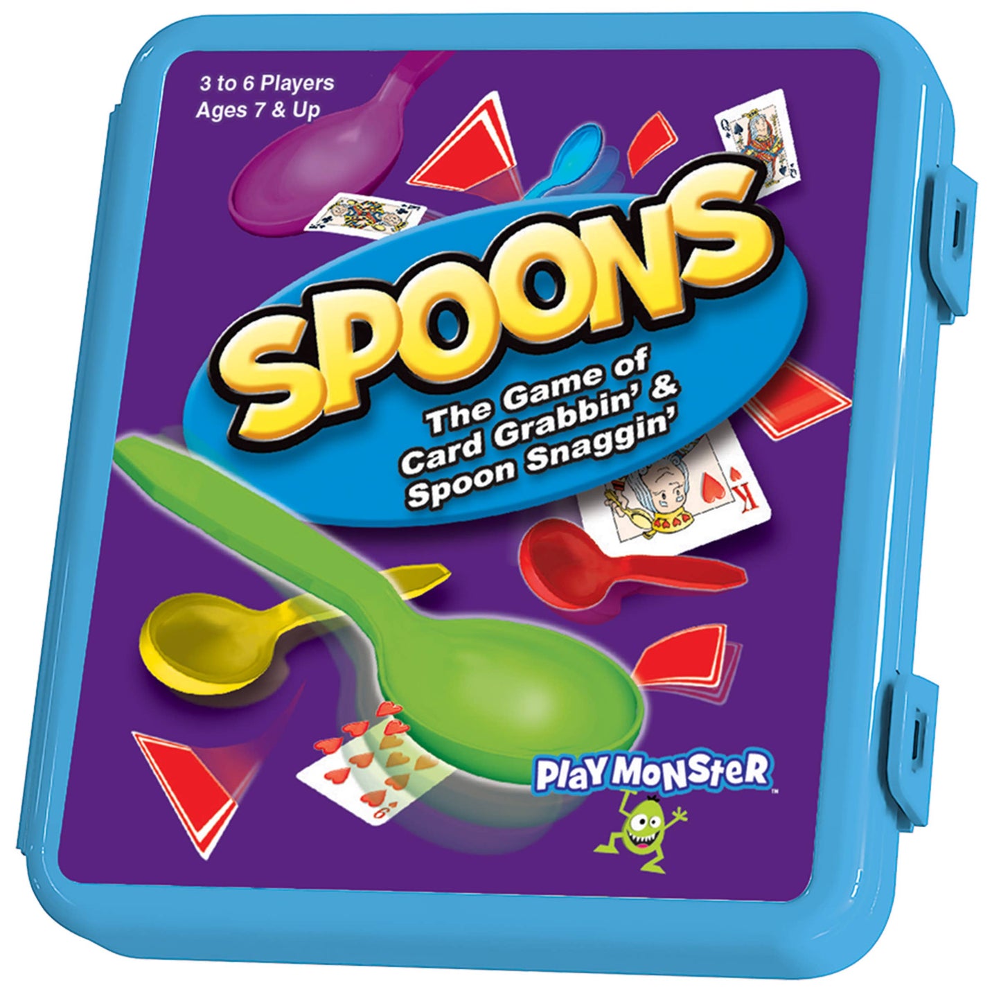 Spoons in a Case - Card Games for Kids