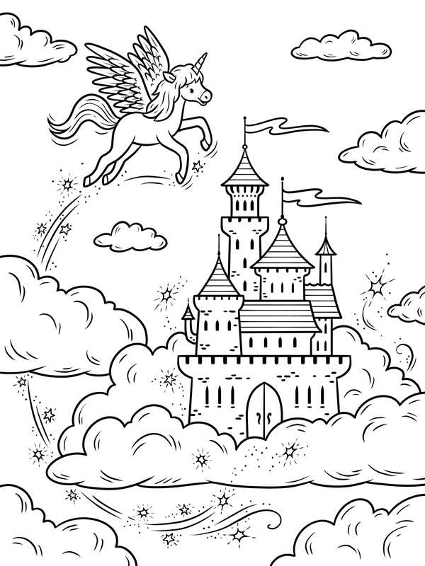 Unicorn Puffy Art by IglooBooks