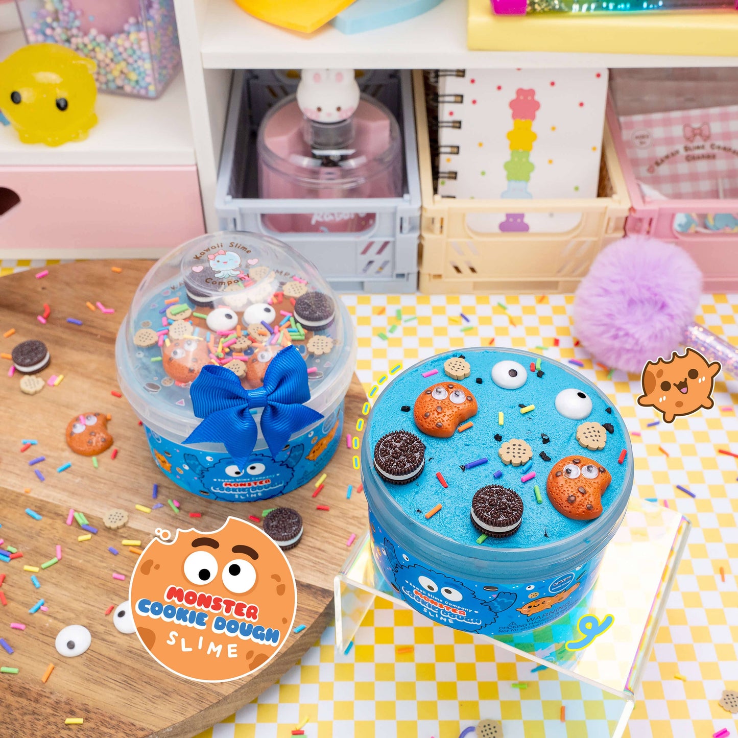 Monster Cookie Dough Slime (4pcs/case)