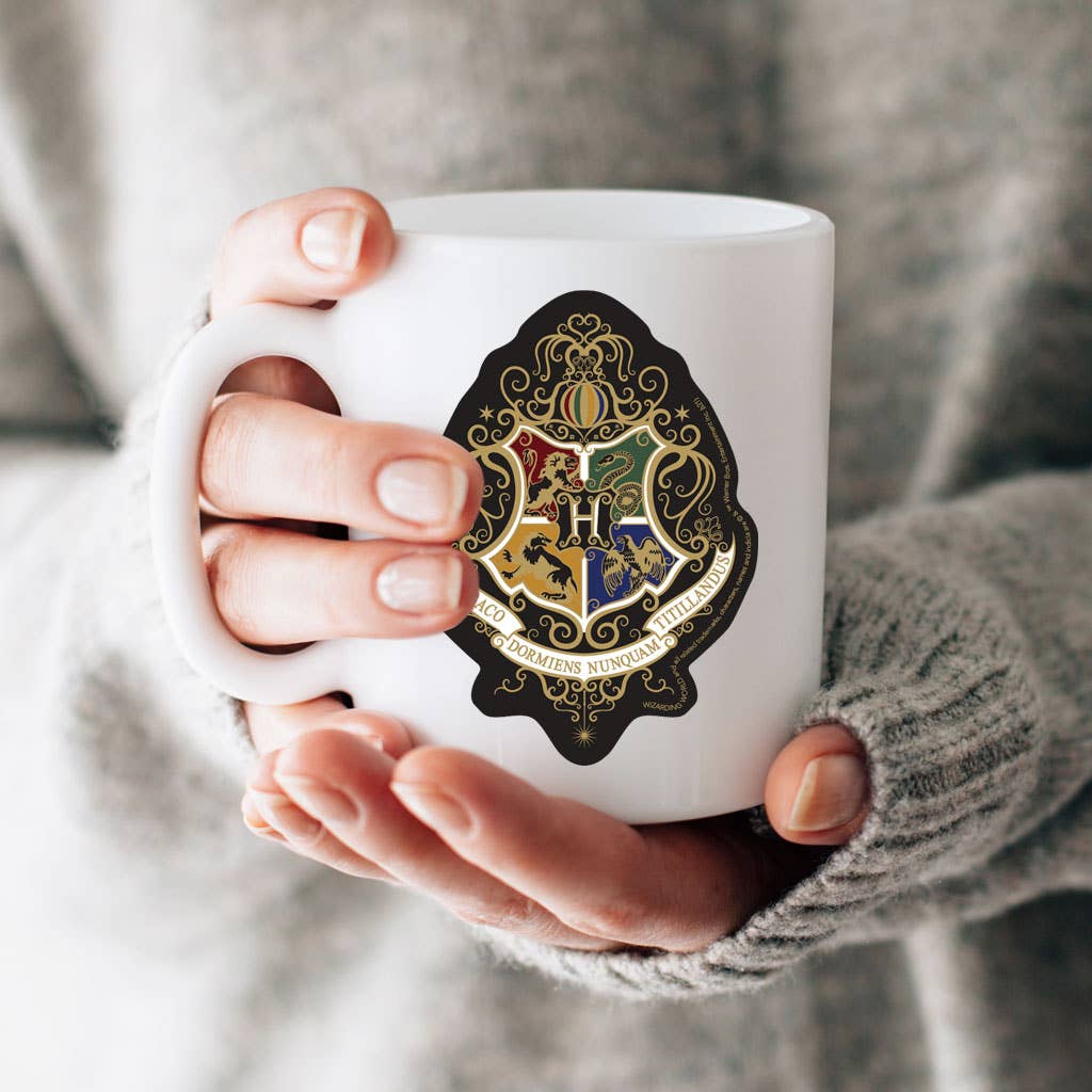 Knockturn Hogwarts Crest Vinyl Sticker