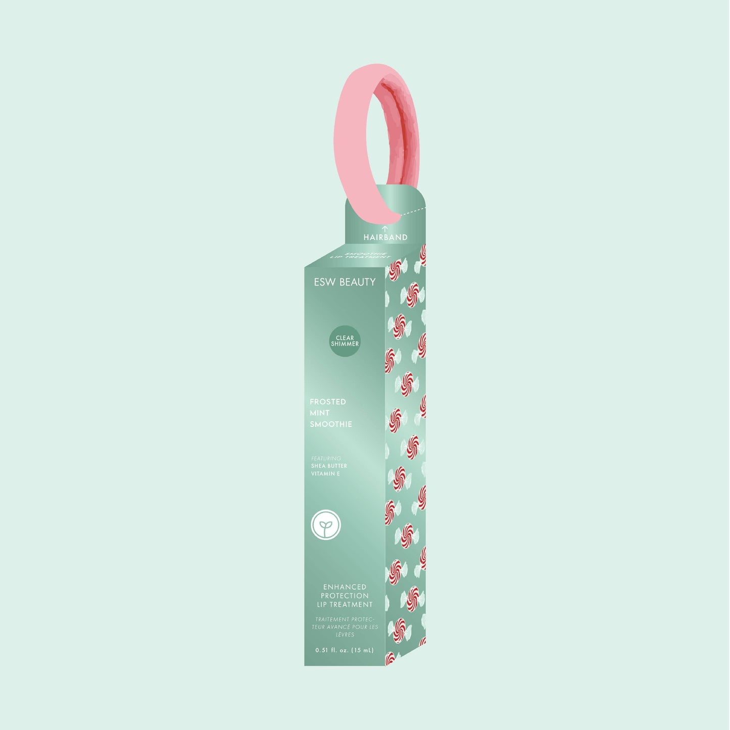 Frosted Mint Smoothie Enhanced Protection Lip Treatment Holiday Skins
