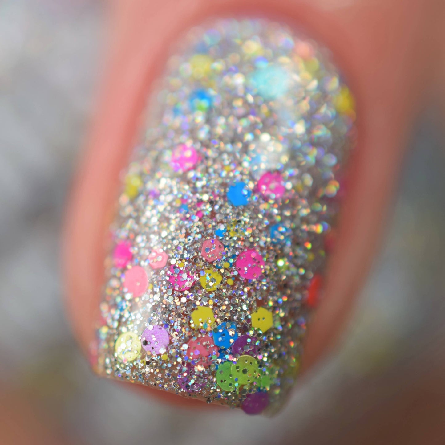Carnival- Bright Lights Holographic Glitter Nail Polish