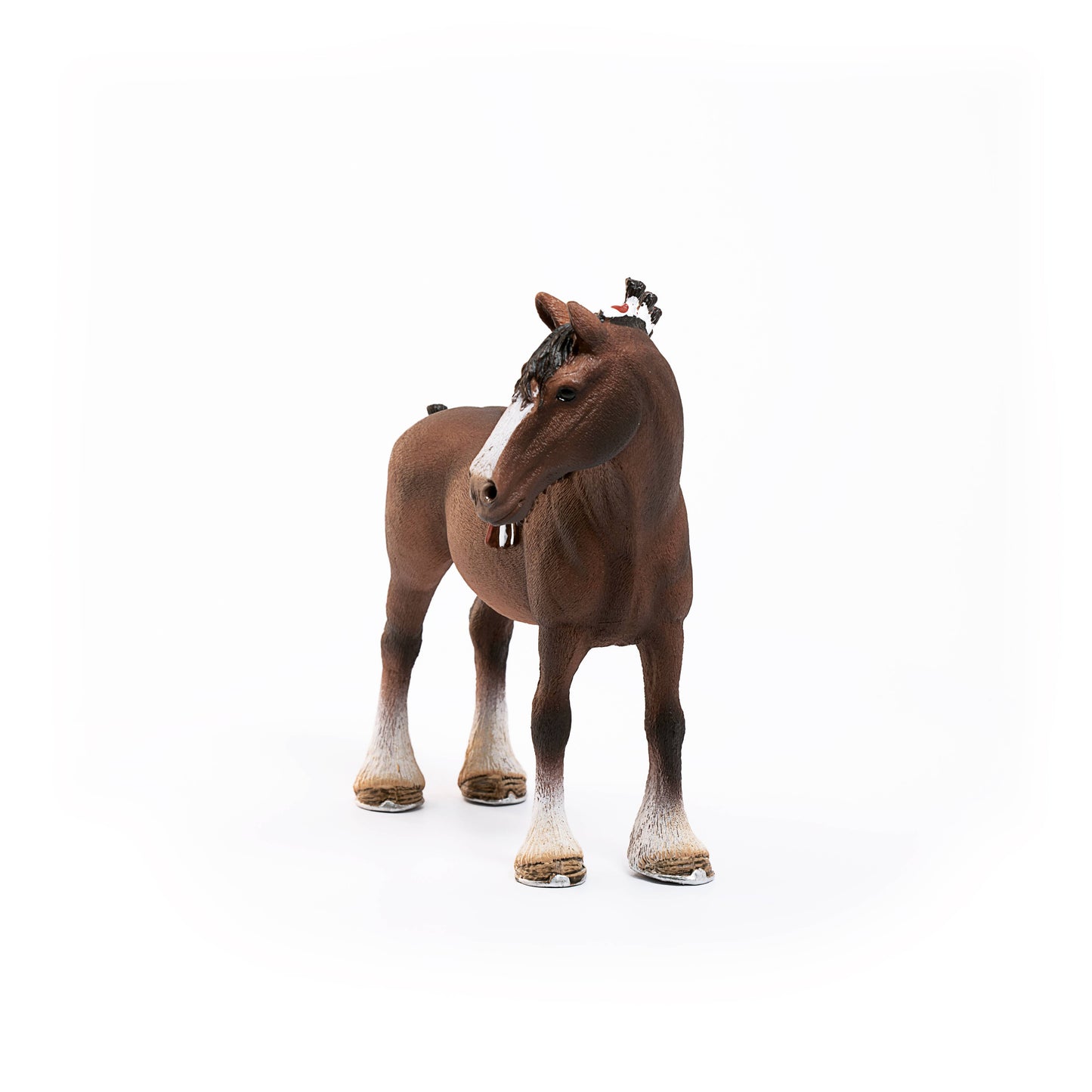 Clydesdale Gelding Farm Horse Toy