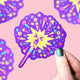 Sparkler Firework USA 4th of July Vinyl Sticker (Glitter)