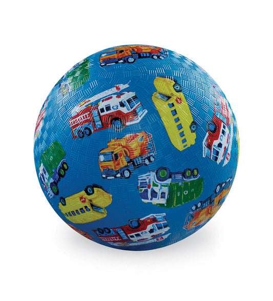 7" Playground Ball - City Vehicles