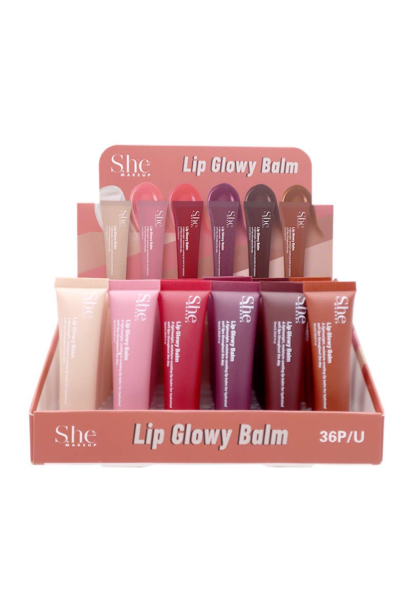Makeup She LG24 Lip Glowy Balm - 36 pcs