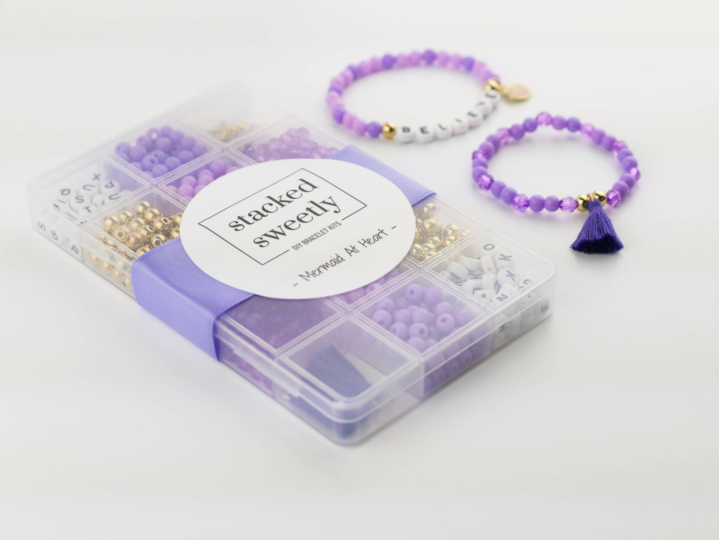 Mermaid At Heart DIY Stretchy Bracelet Craft Kit
