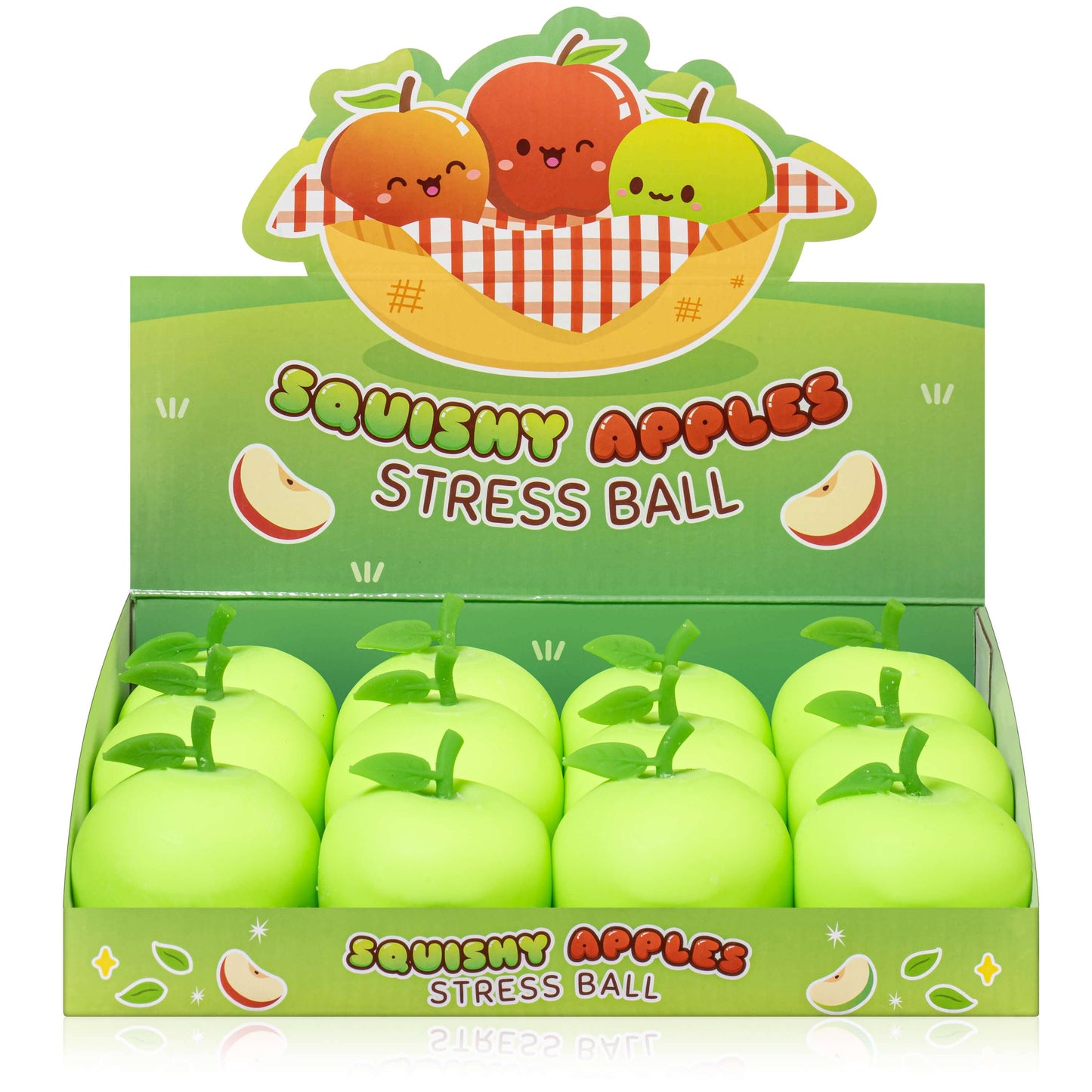 Green Apple Squishy Stress Ball