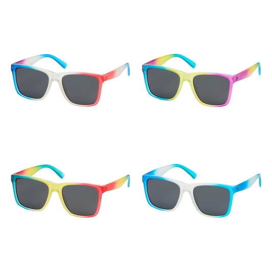 KFL1002 Kids Floaties Polarized Square Colorful Sunglasses