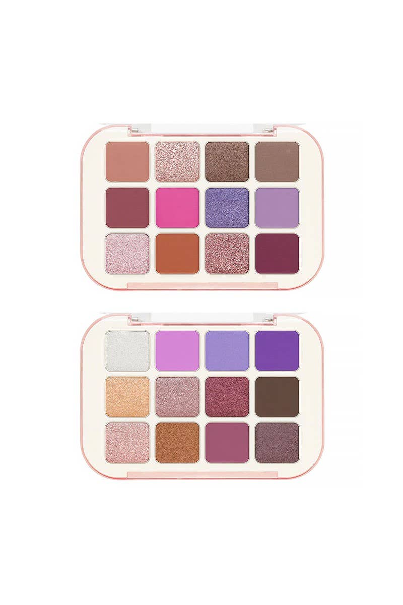 Kleancolor ES897 Shade Shaker Pressed Pigment Palette - 12pc