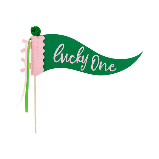 Lucky One Felt Pennant