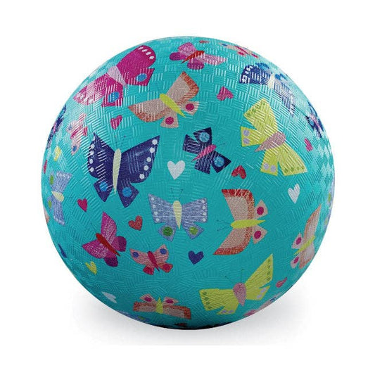 5" Playground Ball - Butterfly Rainbow