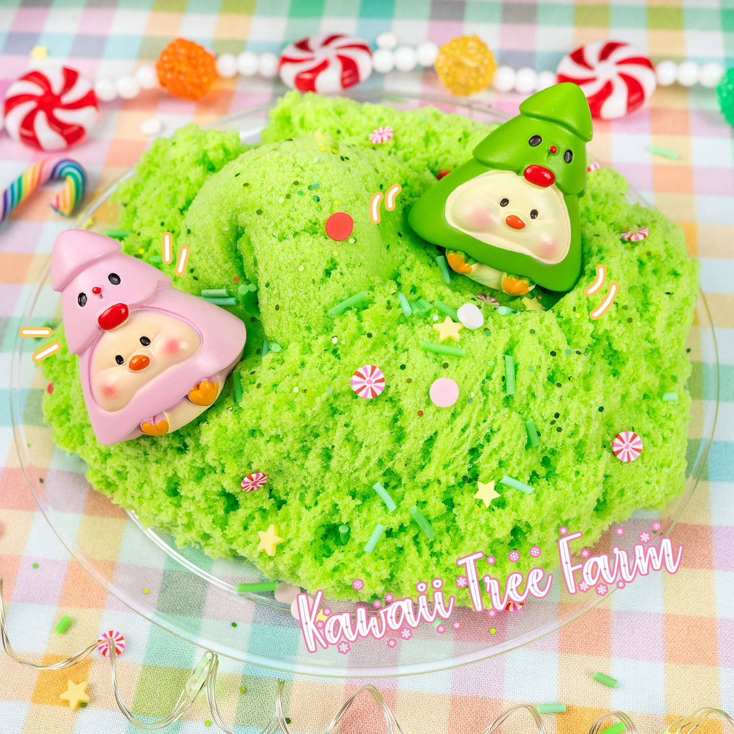 Kawaii Tree Farm Cloud Slime (4pcs/case)