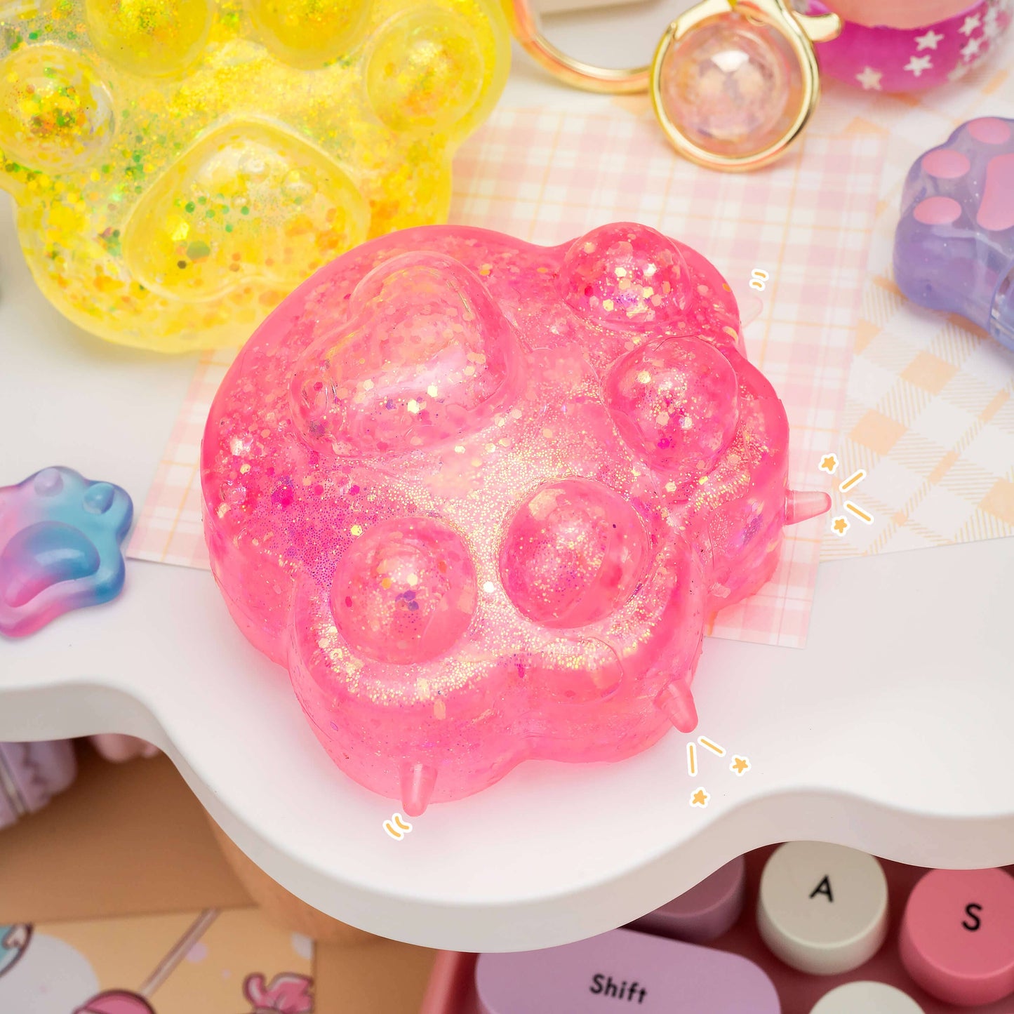 Gummy Kitty Paws Squishy Sensory Toy