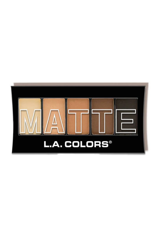 LA Colors CEM472 Matte Eyeshadow Brown Tweed - 3pc