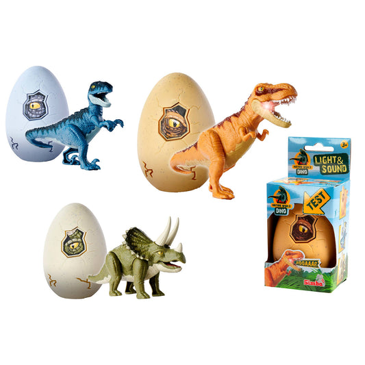 Simba Dickie - Dinosaur in Egg w/ Light & Sound Assortment