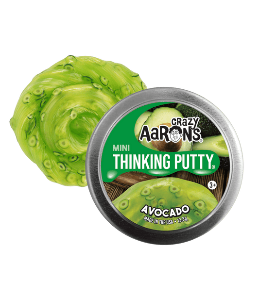 Mini Avocado - 2" Thinking Putty Tin
