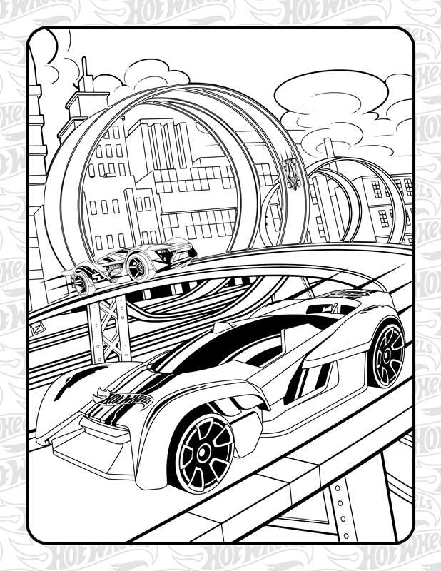 Hot Wheels: Giant Coloring Book by Mattel